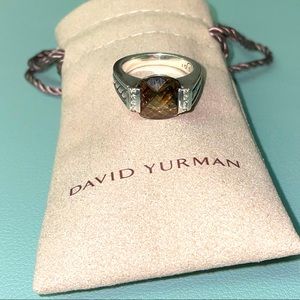 David Yurman Smoky Quartz & Diamond Deco